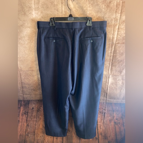 Perry Ellis Portfolio Pants Mens Sz 38x29 Non Iron Flat Front Straight Leg-EUC - Picture 2 of 3